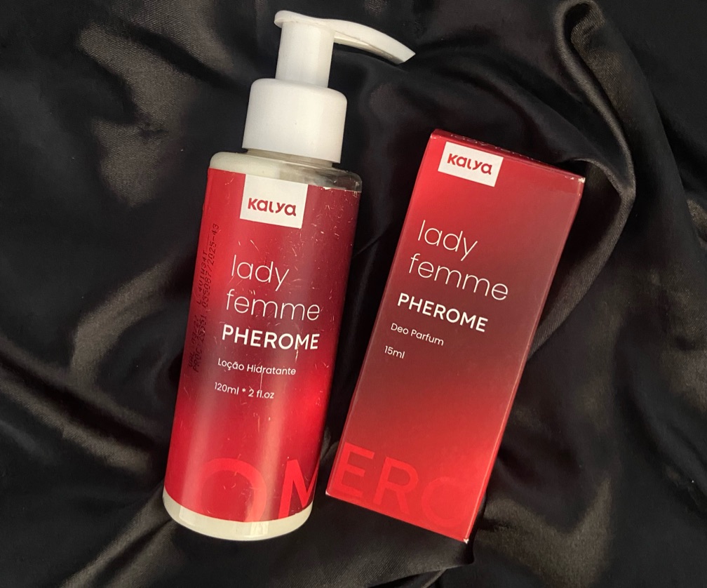 Combo de creme e perfume de Feromônio