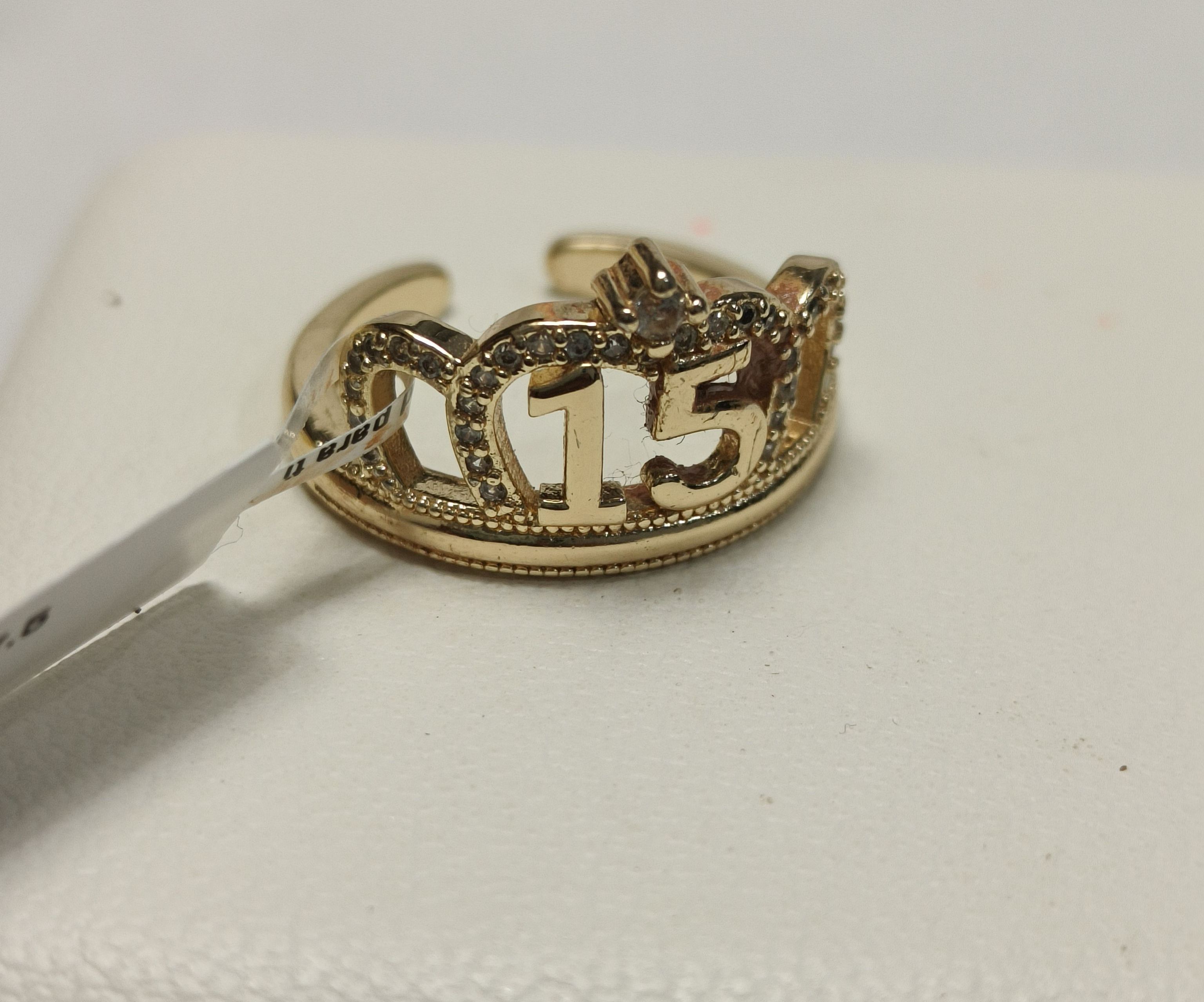 Anillo 15 corona #7.5