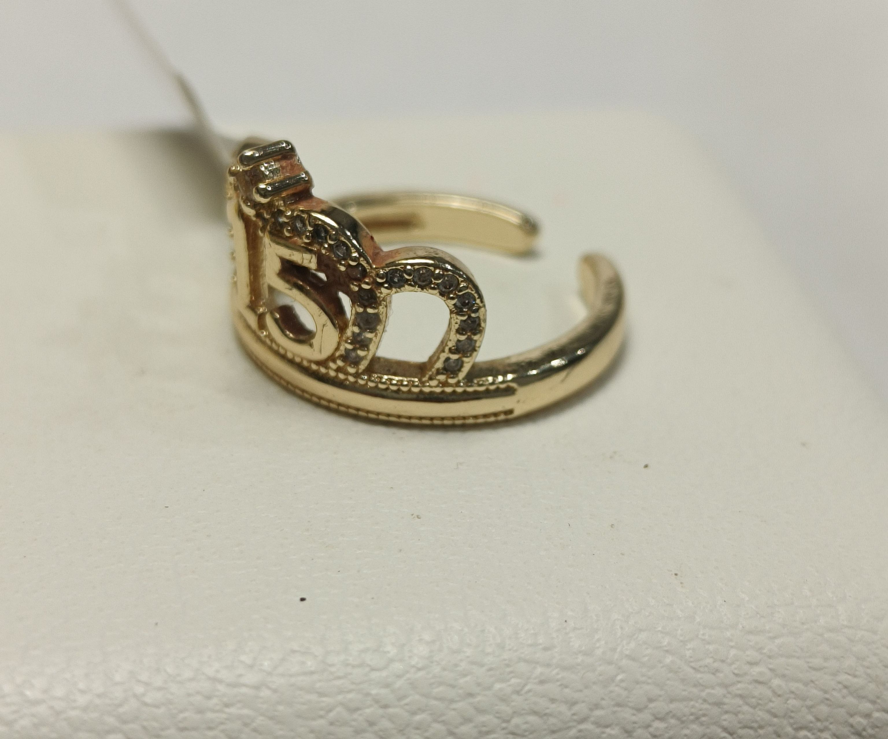 Anillo 15 corona #7.5