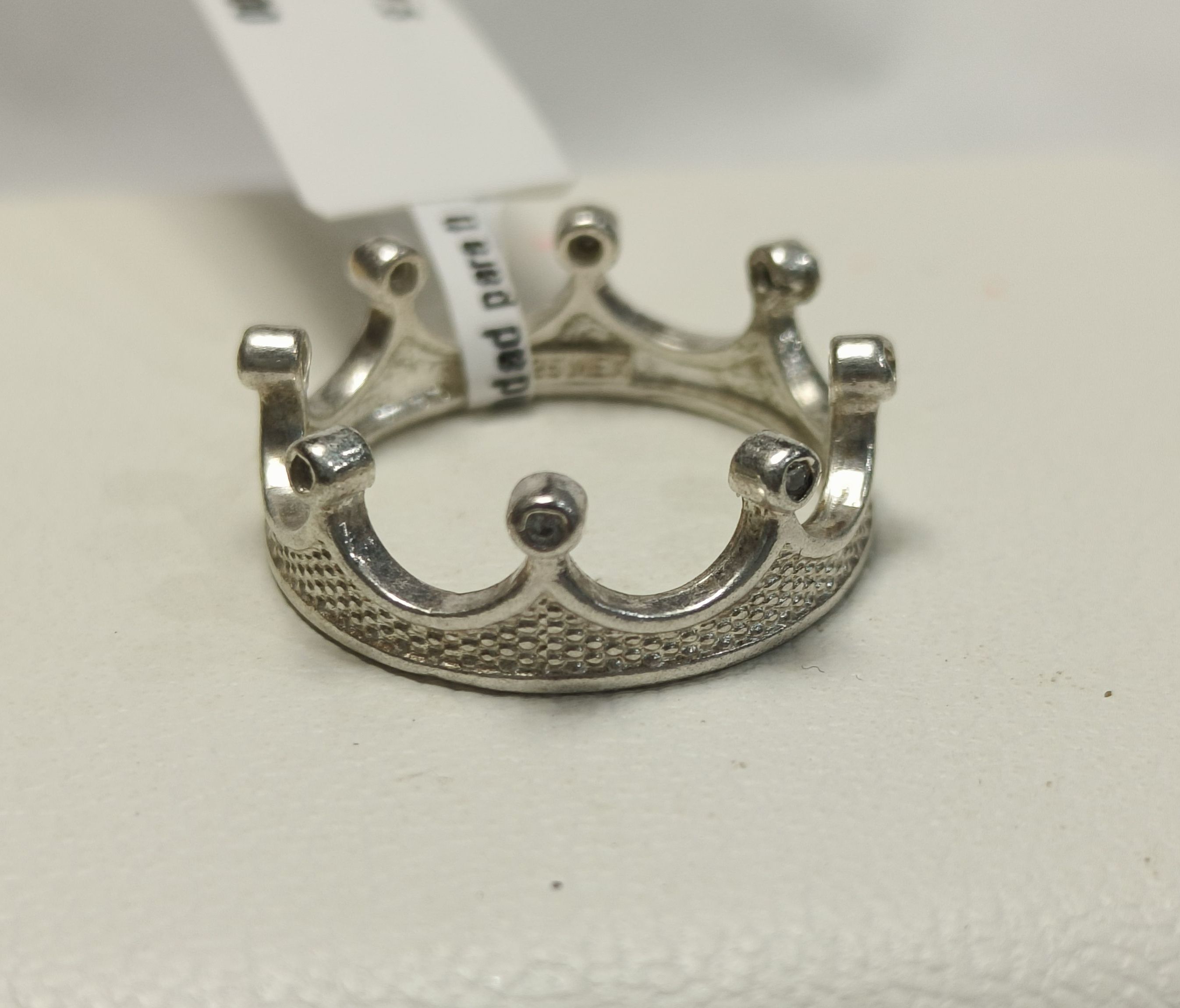 Anillo corona #7.5