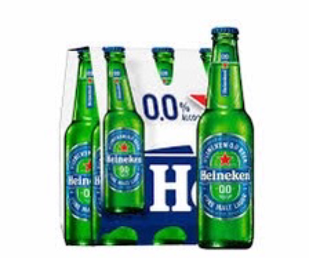Cerveja Heineken 00 Álcool long neck 350 ml