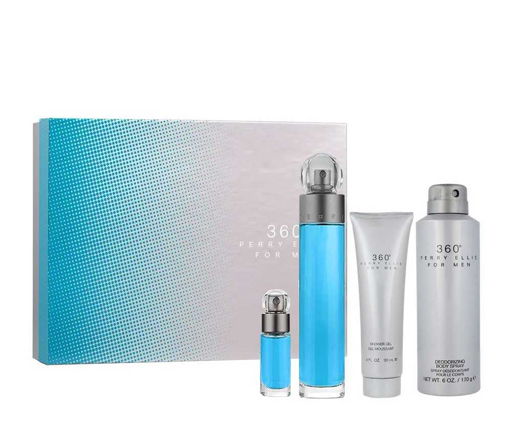 360 Men Estuche 4pzs EDT