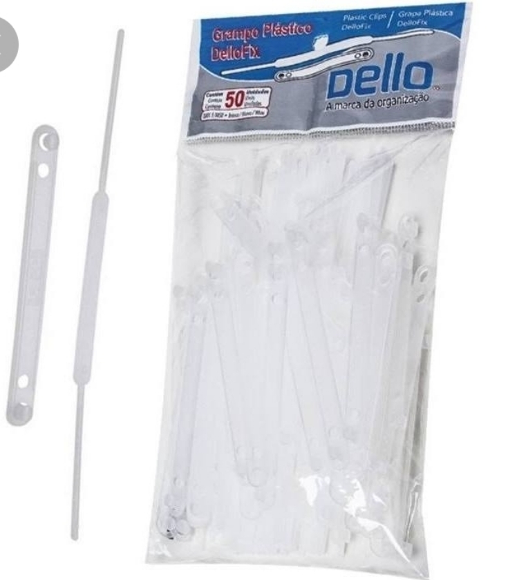 Grampo plástico Dellofix