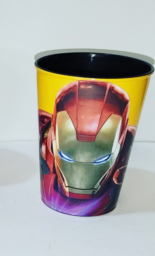 Copo plástico Marvel Homem de Ferro plasútil