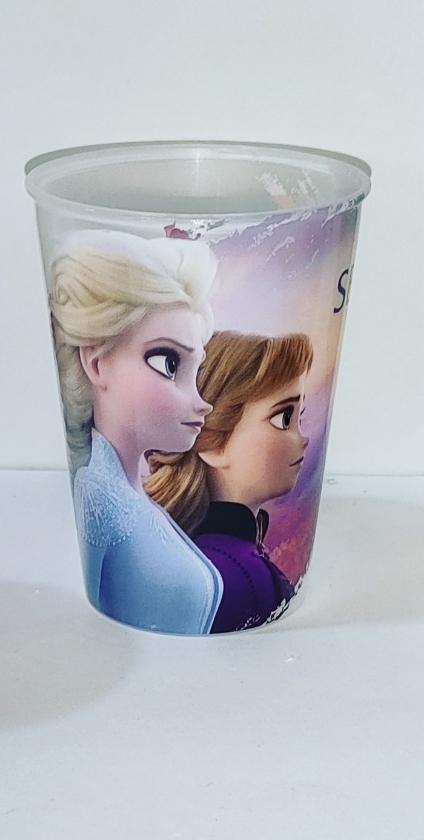 Copo plástico plasútil Frozen