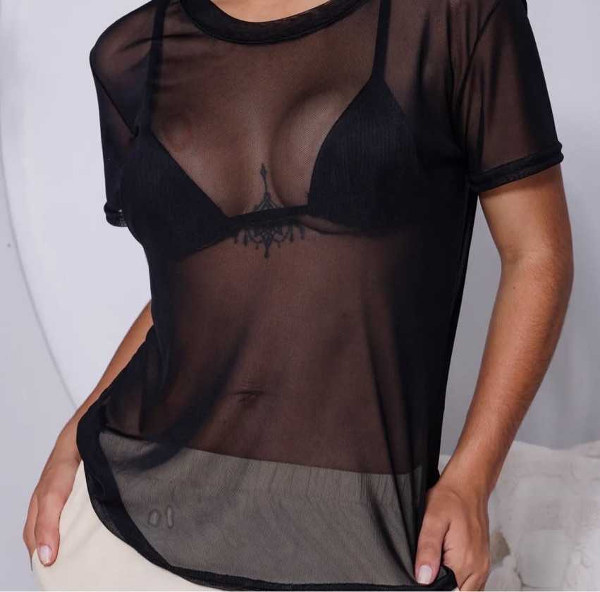 Blusinha Transparente