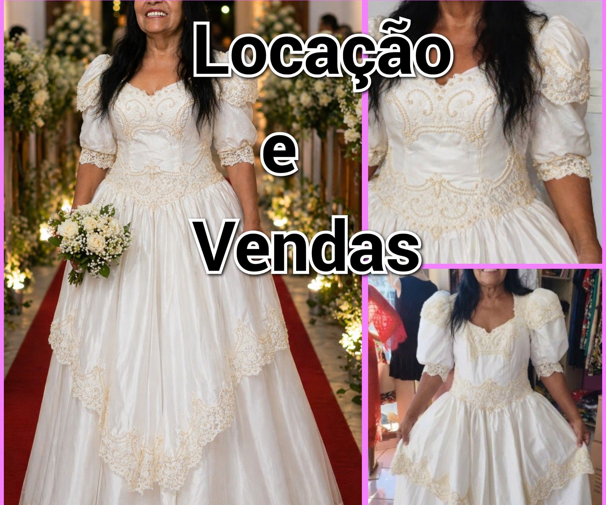 Vestido Noivas Venda e Locação