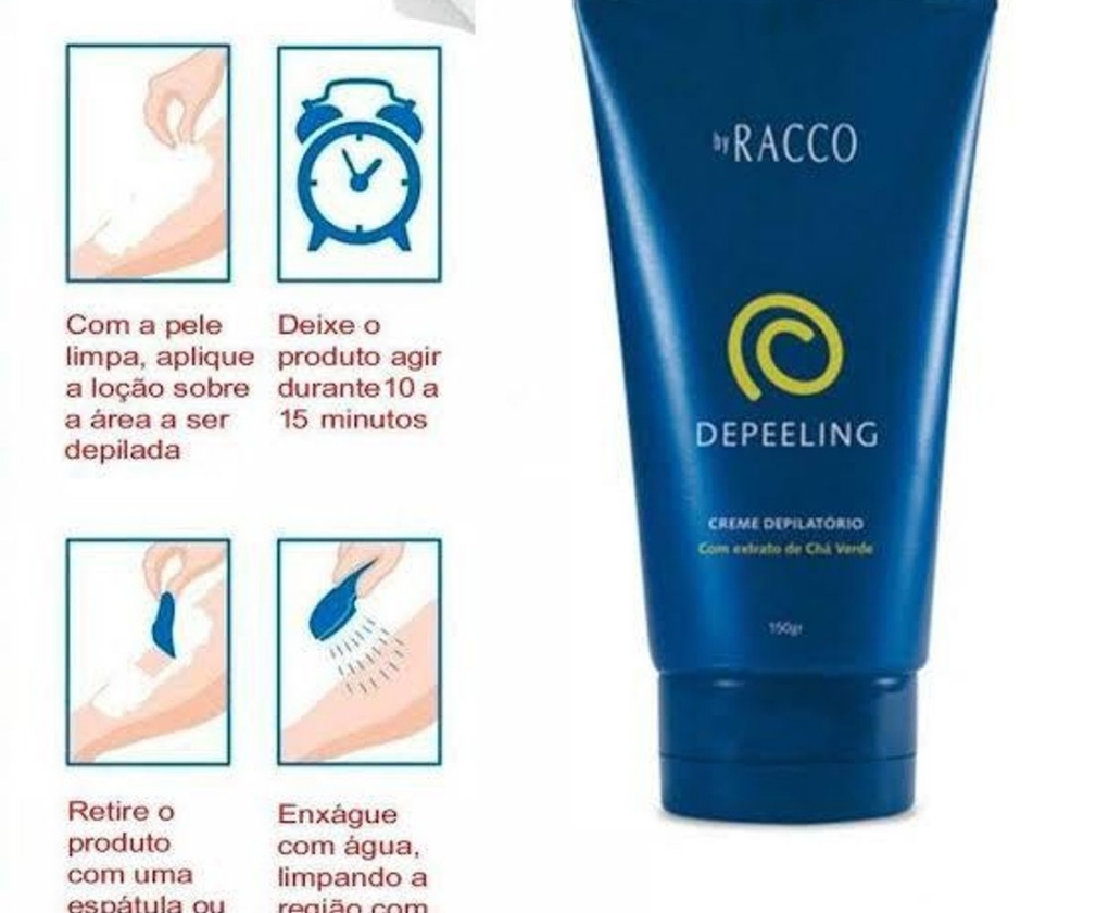 Creme depilatório Depeeling
