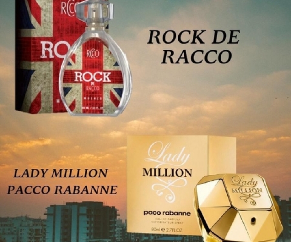 Deo Colônia Rock de Racco Mulher