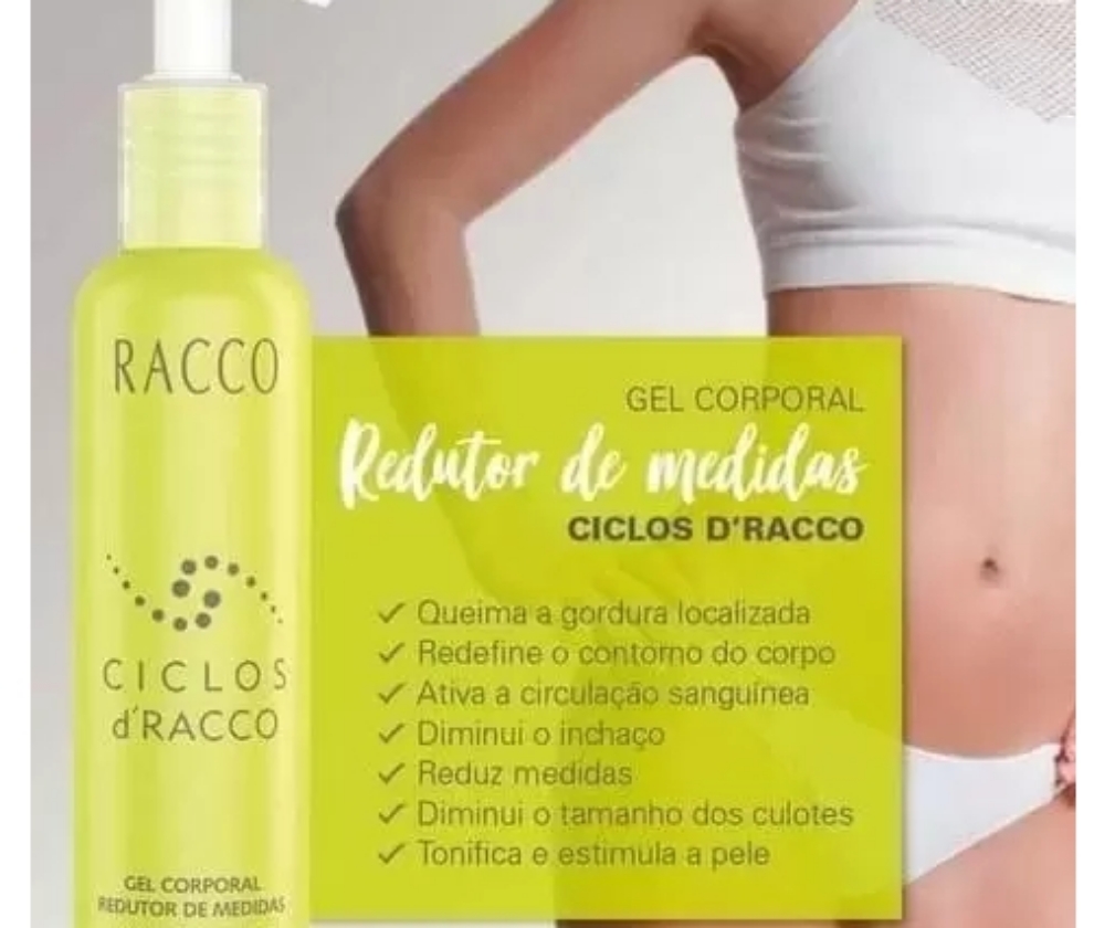 Gel redutor de medidas ciclos ďracco