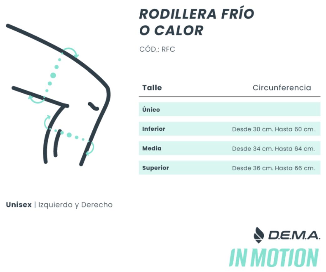 ** RODILLERA PORTA GEL FRIO-CALOR