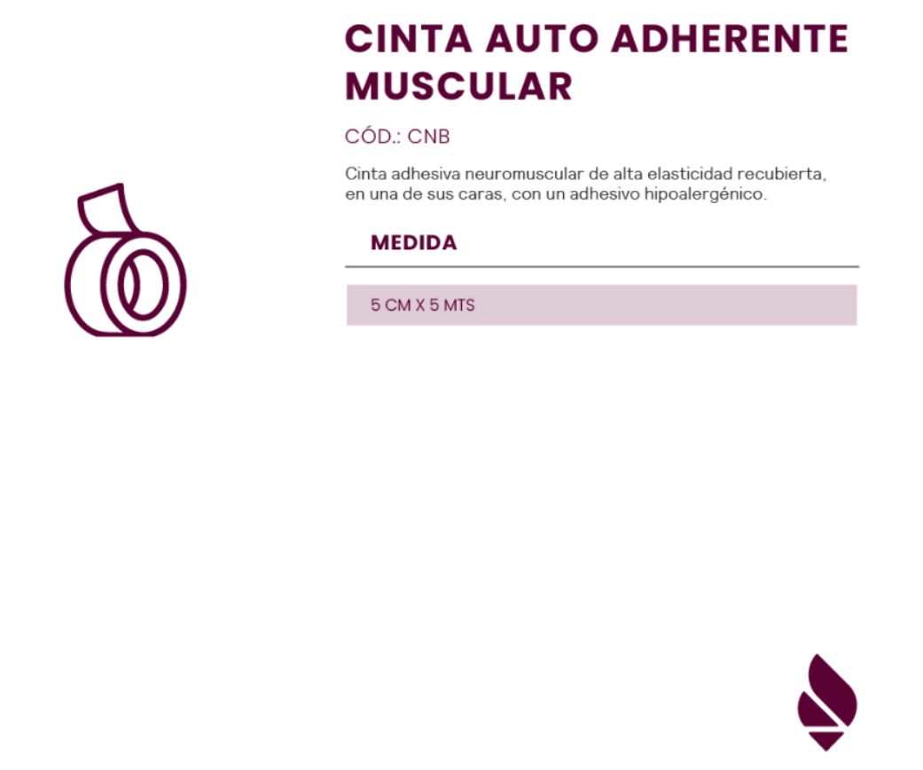 **CINTA NEUROMUSCULAR