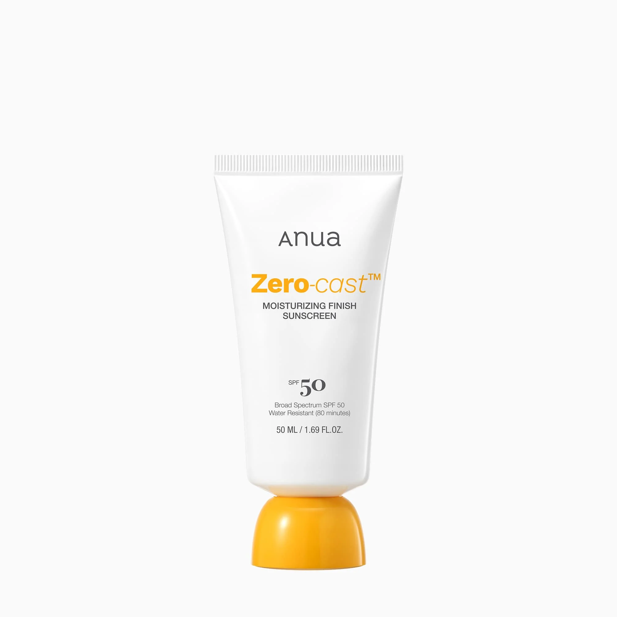 Anua Zero-cast Moisturizing Finish Sunscreen SPF 50