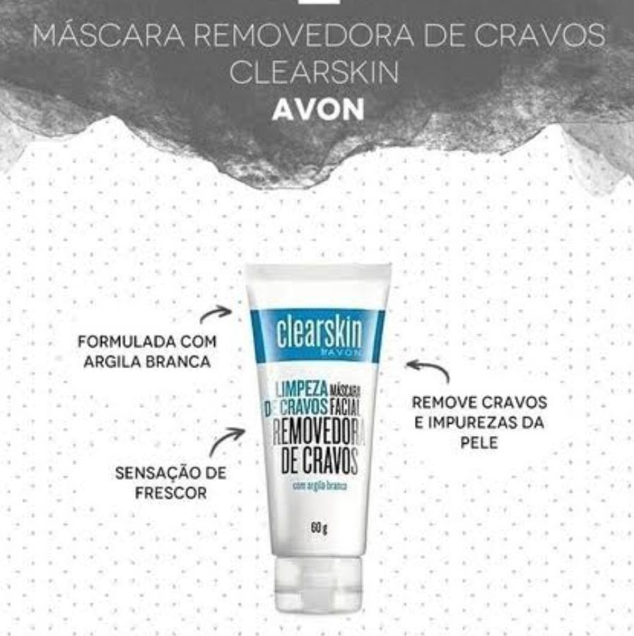 Clearskin Limpeza De Cravos - Máscara Facial Removedora De Cravos 50g