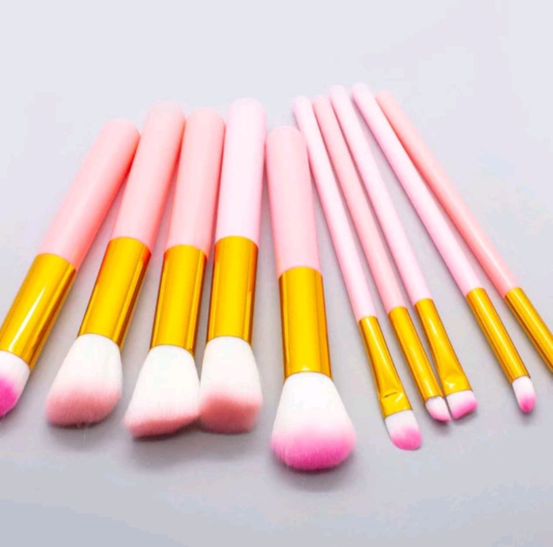Kit Pincel Kabuki Precisão com 10 Peças