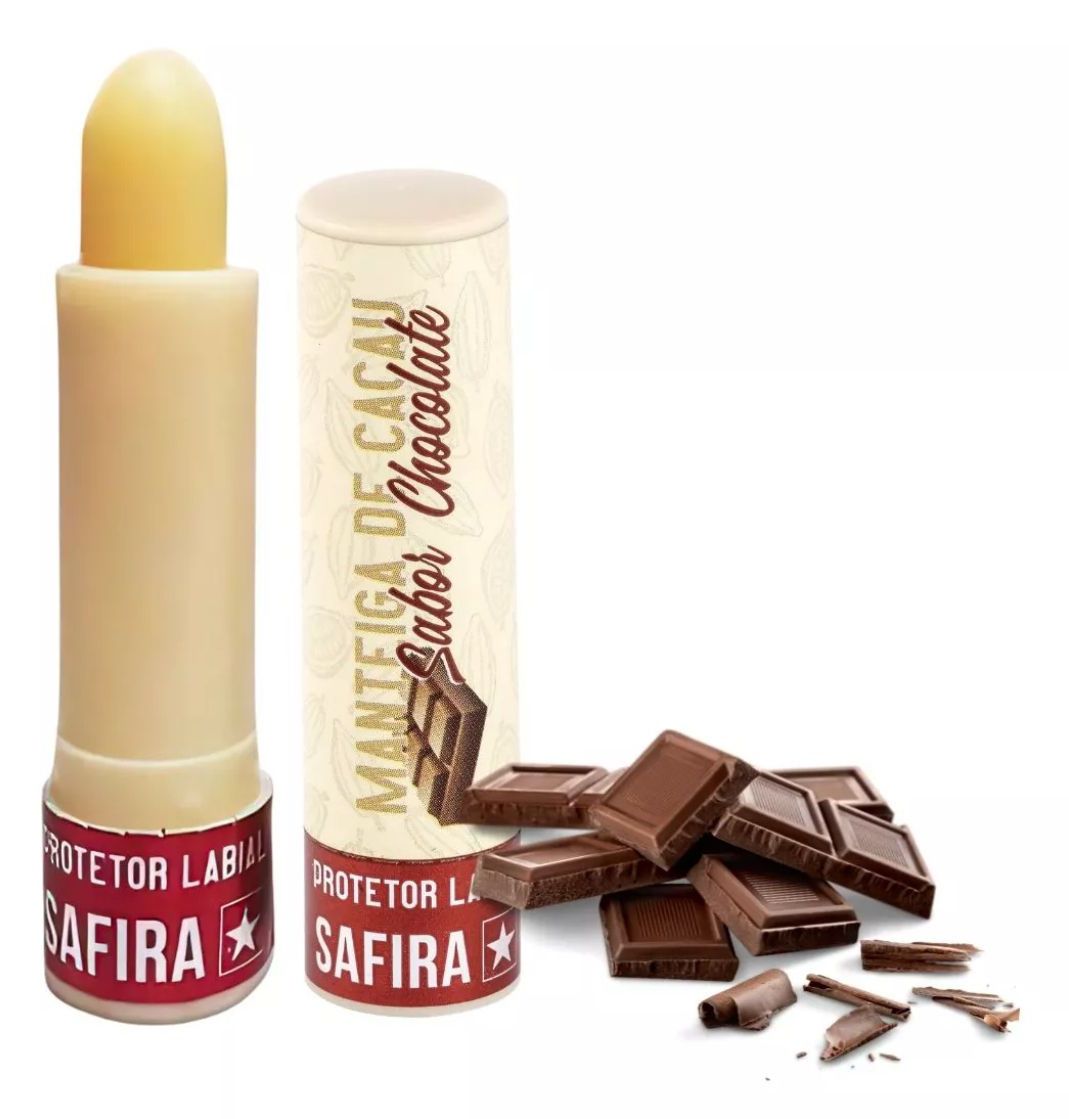Protetor Labial Manteiga de Cacau Sabor Suave Chocolate 20g