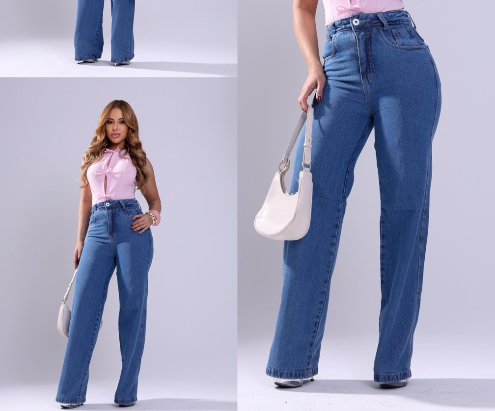 16 - Calça Wide Leg Premium | Destrói