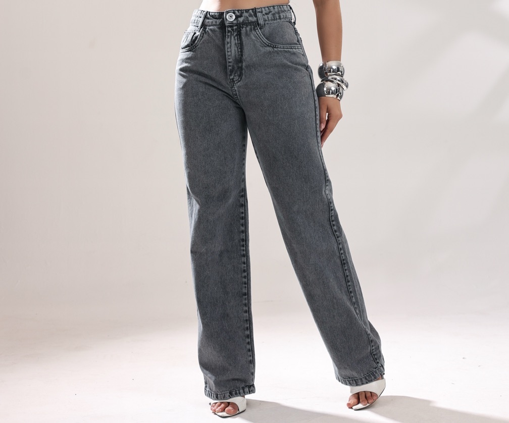 20 - Calça Wide Leg Premium | Marmorizado