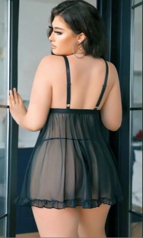 Black Bodice Babydoll - NL