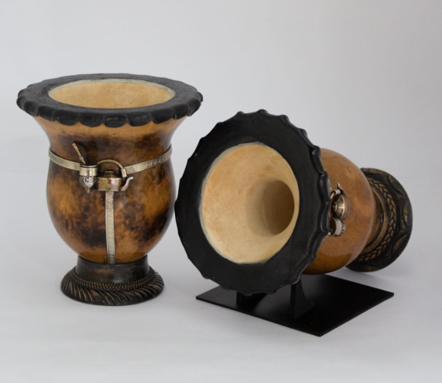 MATE TRADICION GIGANTE CON DIJE DE ALPACA