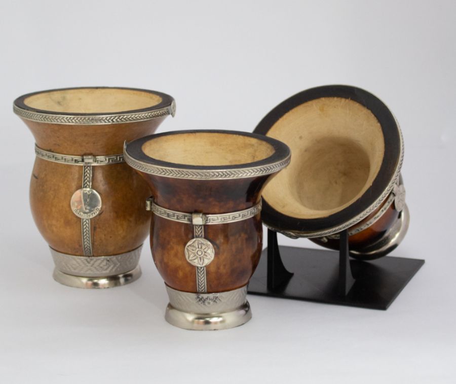 MATE RANCHERO PORONGO PREMIUM (S/VIROLA Y DIJE ALPACA, BASE INOX)