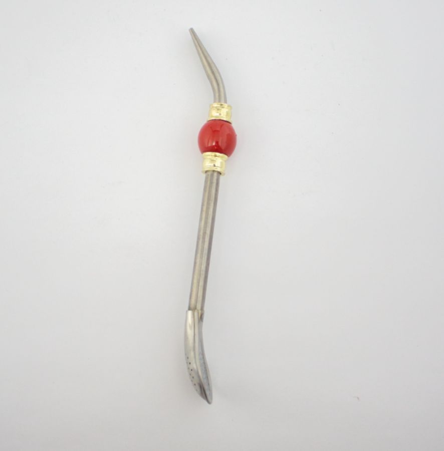 BOMBILLA INOX. SIMIL PIEDRA BLISTER