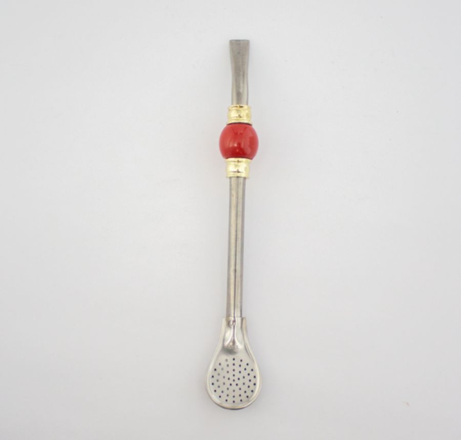 BOMBILLA INOX. SIMIL PIEDRA BLISTER