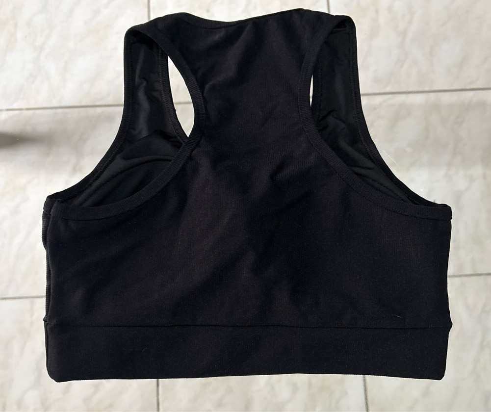 Top Fitness Nadador Poliamida com Bojo Removível