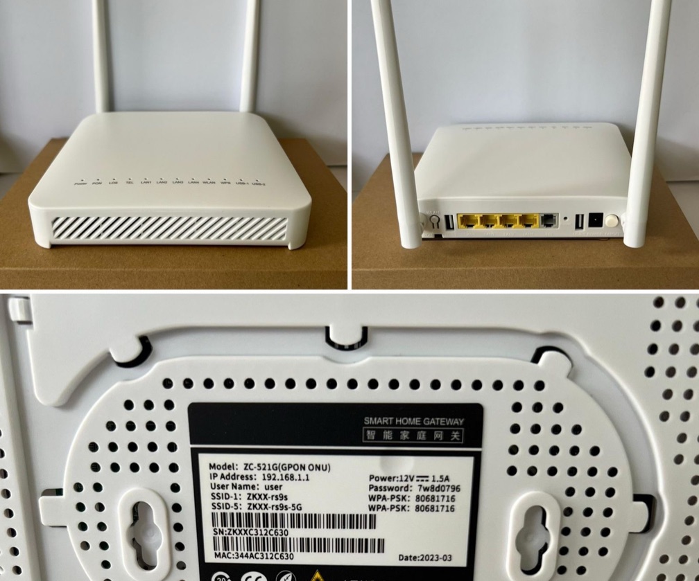 Onus dual band g pon solo Internet