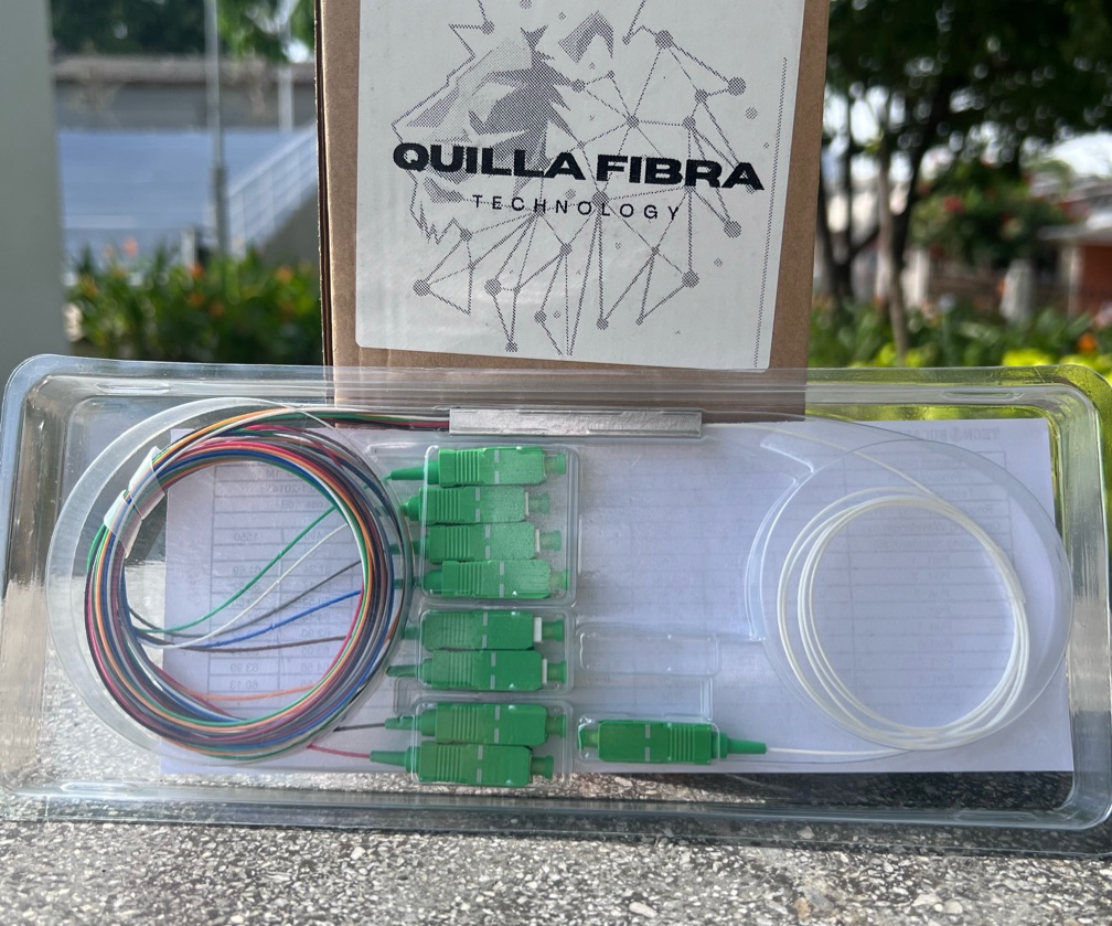 Spliter 1x8 conectorizado