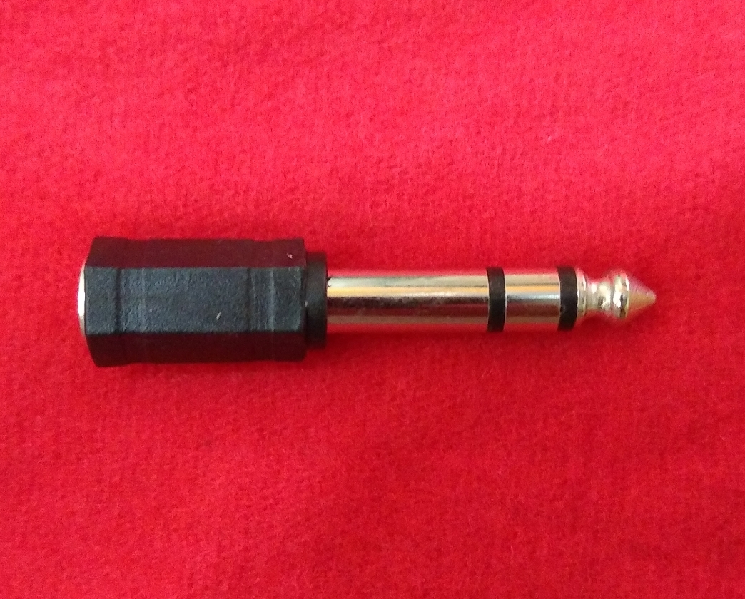 Adaptador 1/4 Stereo a 3.5 Stereo Plastico A63ST35PL