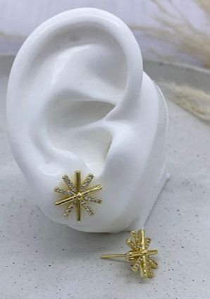 Aretes estrella Dorados