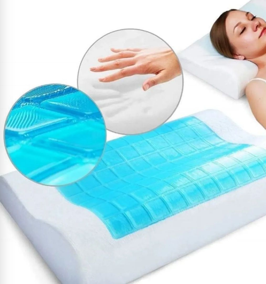 Almohada ortopédica con Gel refrescante
