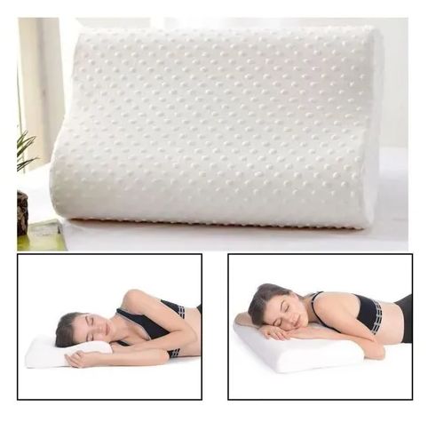 Almohada Forro Ergonómica Espuma Pillow