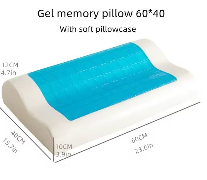 Almohada ortopédica con Gel refrescante