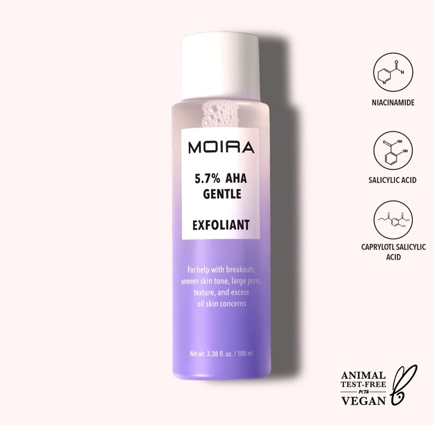 5.7% AHA GENTLE EXFOLIANT - MOIRA