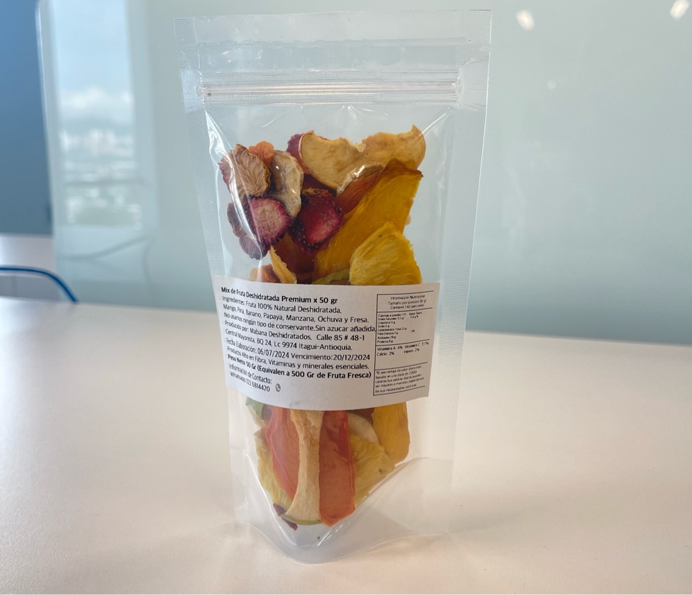 Bolsa Mix Frutas Premium - 100gr