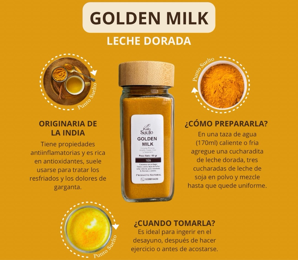 Leche Dorada (Golden Milk) - 50gr