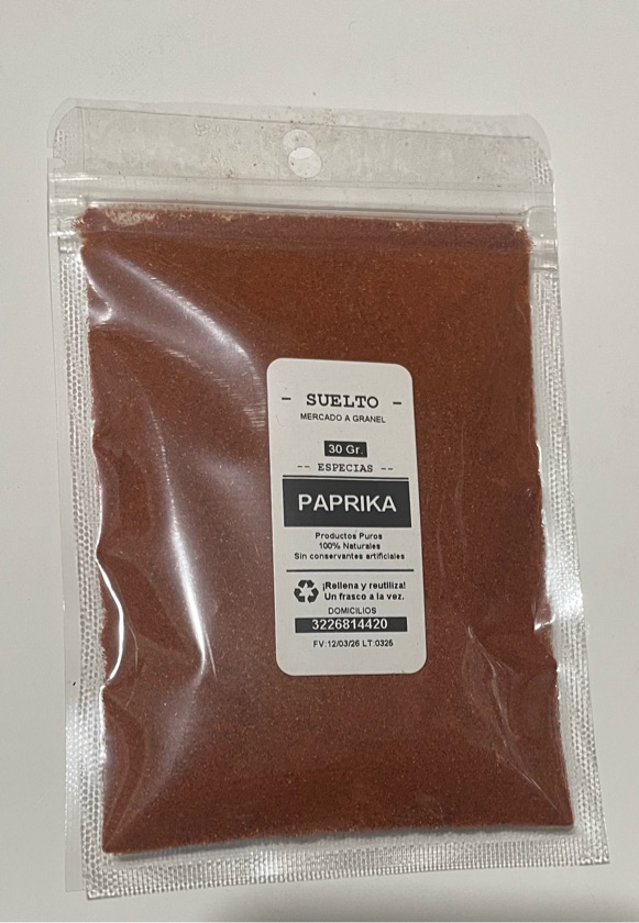 Paprika - 30gr