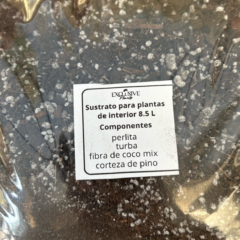 Sustrato Para Plantas de Interior 8 L