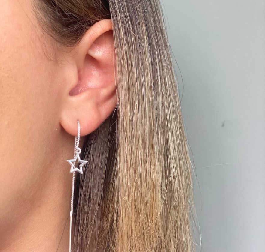 Brinco Fio Estrela