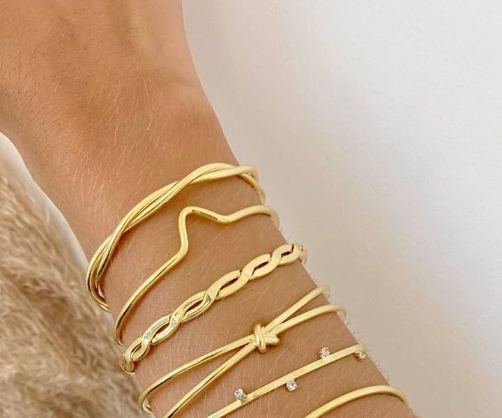 ⚫️Bracelete Fios Trançados