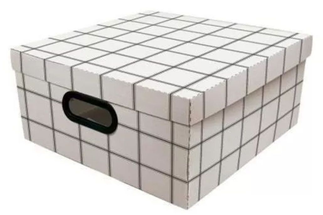 Caixa Organizadora Linho Pequena Minimal
