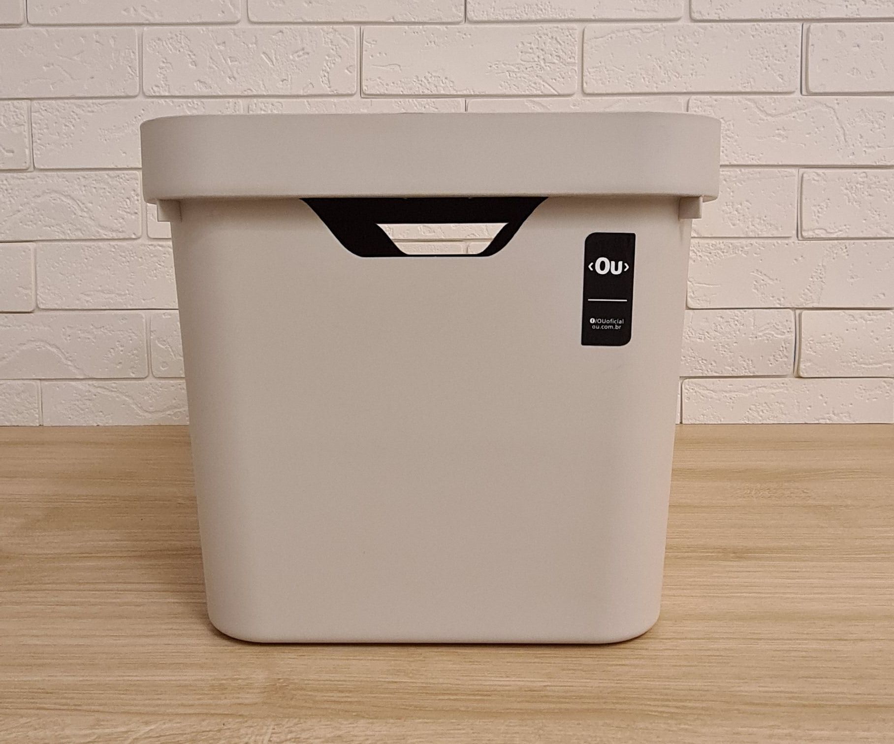 Caixa Organizadora Cube com Tampa 18 L