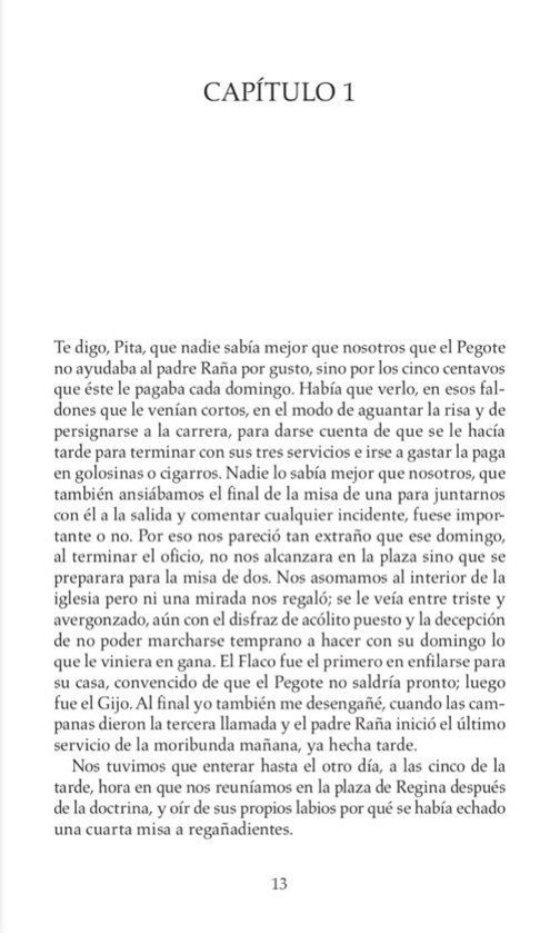 Al final, las palabras