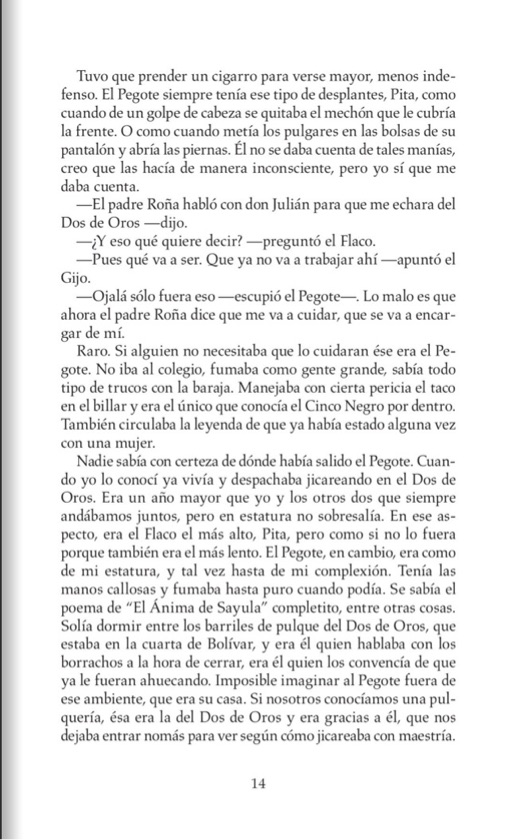 Al final, las palabras