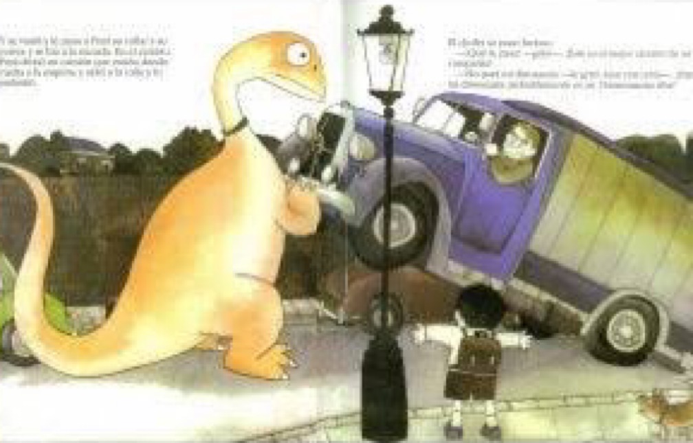 Alex quiere un dinosaurio