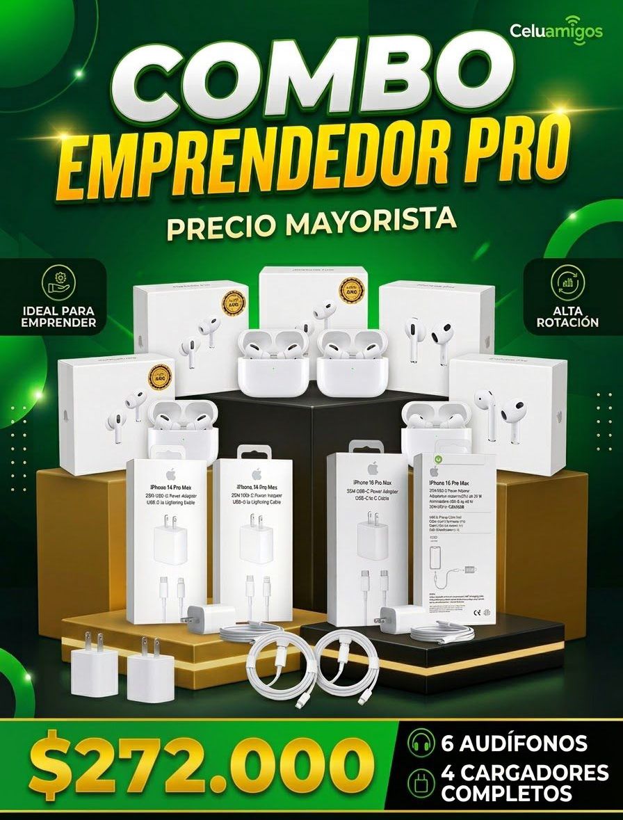 🚀 ¡NUEVO COMBO MAYORISTA CELUAMIGOS! 🚀