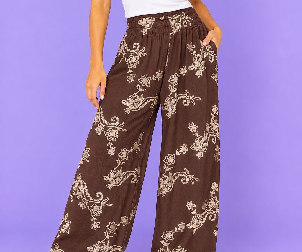 Pantalon Verano Bordado