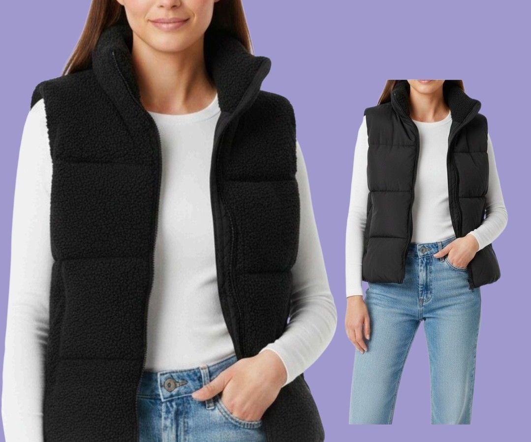 Chaleco Reversible Negro